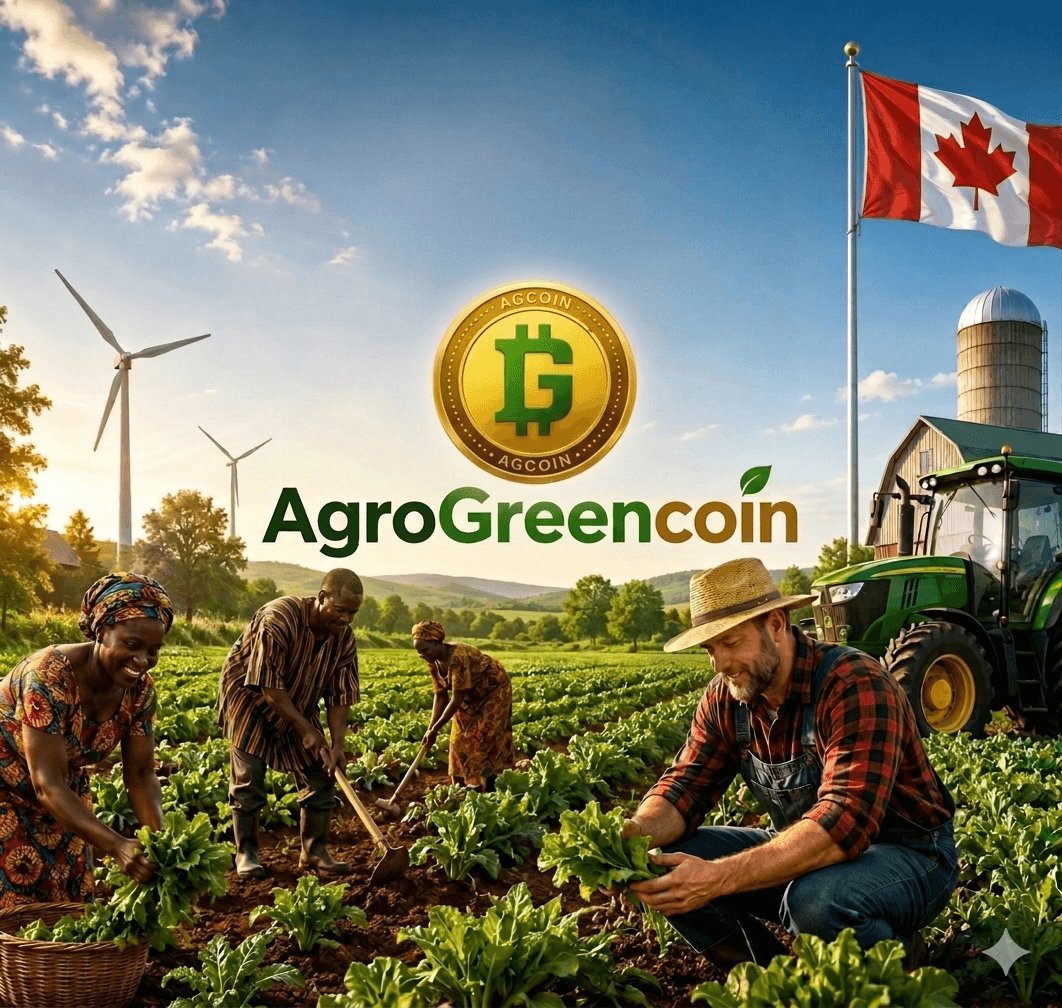 Farmer tending to crops in rural landscape